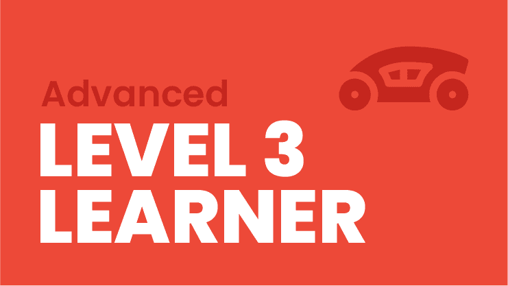 Advanced Level 3: Autonomous Line Following Car Course