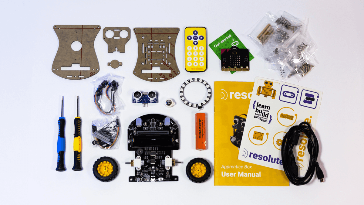 Apprentice Level 2: Car with Crane Expansion Pack | Resolute Shop