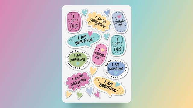All Surface Mini - Loveme Stickers A5
